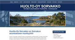 Desktop Screenshot of huoltooysorvakko.fi